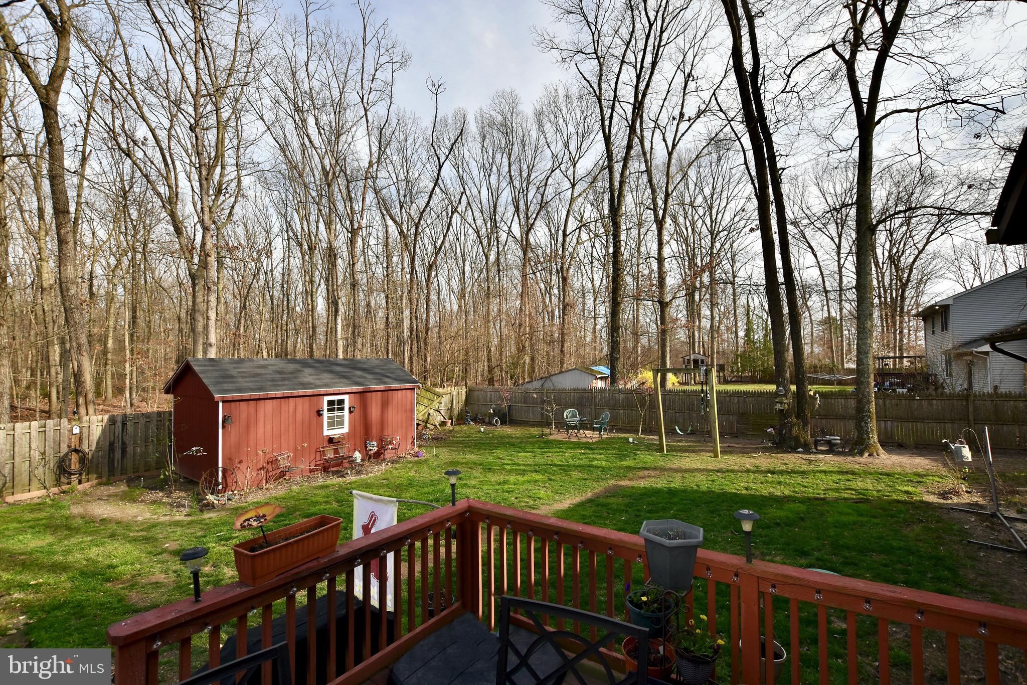 109 Hunter Drive Newfield, NJ 08344 - Photo 34 of 36 View looking toward SE Corner of backyard