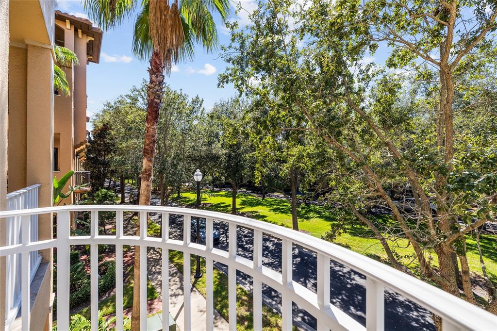 6002 Printery Street, Unit 105 Tampa, FL 33616 - Photo 39 of 64 a view of a yard from a balcony