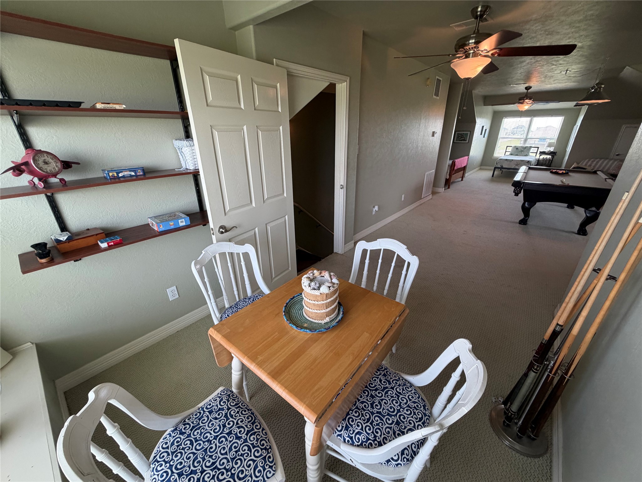 979 Rancho Carribe Drive Crystal Beach, TX 77650 - Photo 41 of 50 View from behind card table toward the south