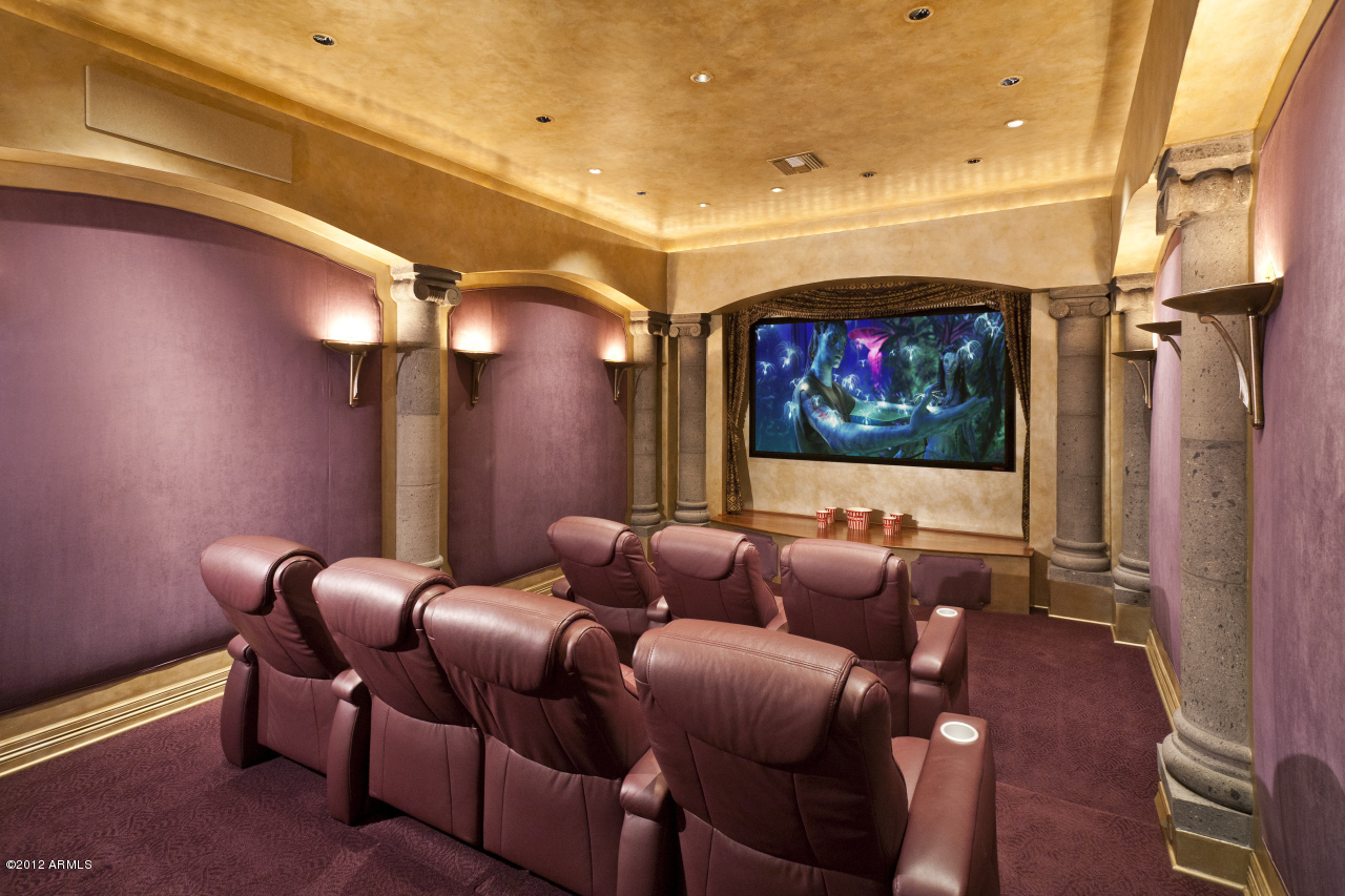 5514 East Roadrunner Road Paradise Valley, AZ 85253 - Photo 19 of 39 Theatre