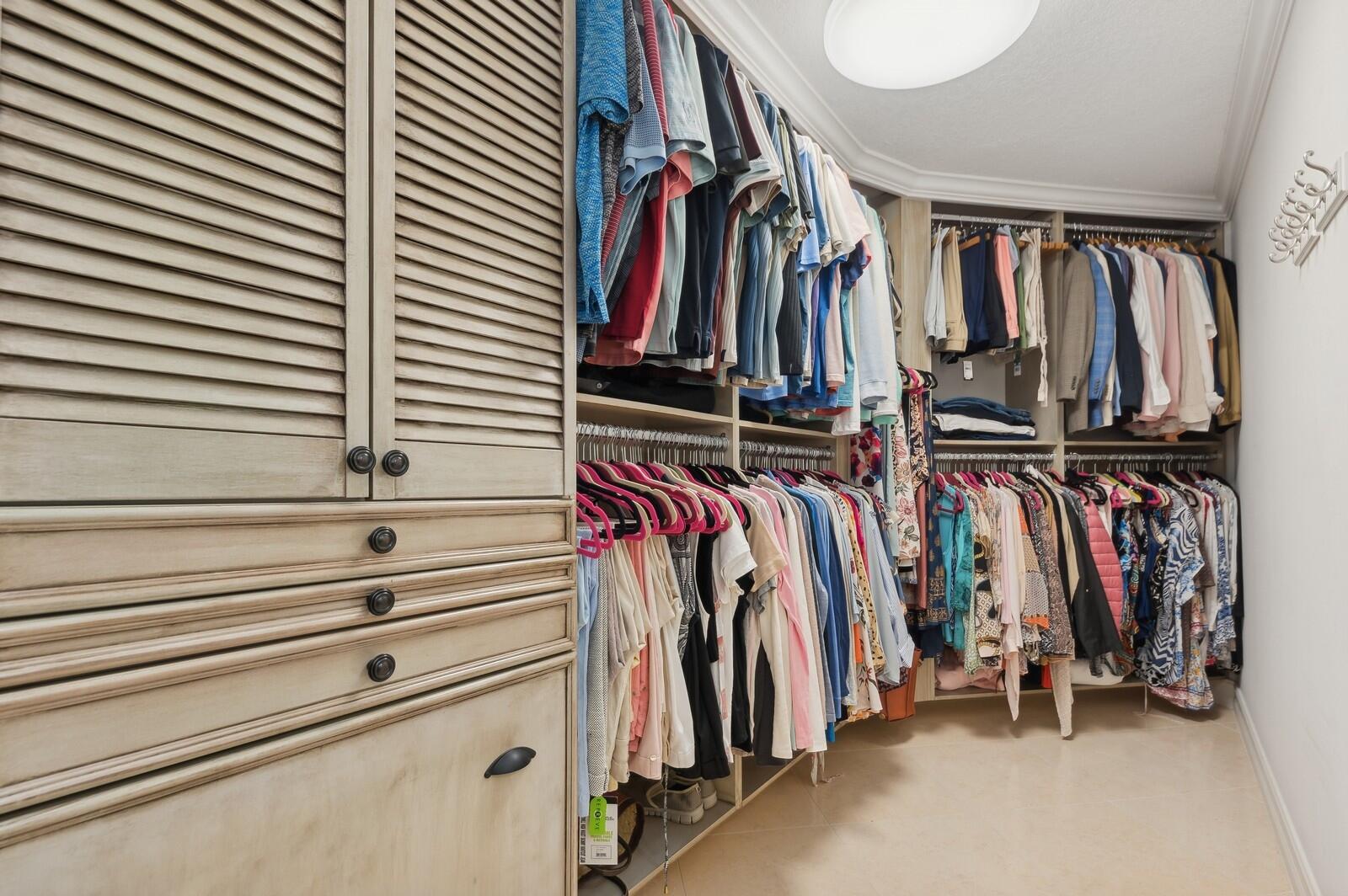 3000 North Ocean Drive, Unit 8A Singer Island, FL 33404 - Photo 14 of 57 Large Primary Closet