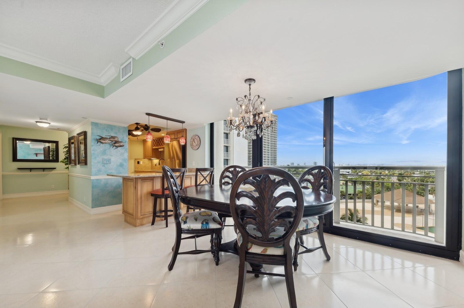 3000 North Ocean Drive, Unit 8A Singer Island, FL 33404 - Photo 10 of 57 Dining Area