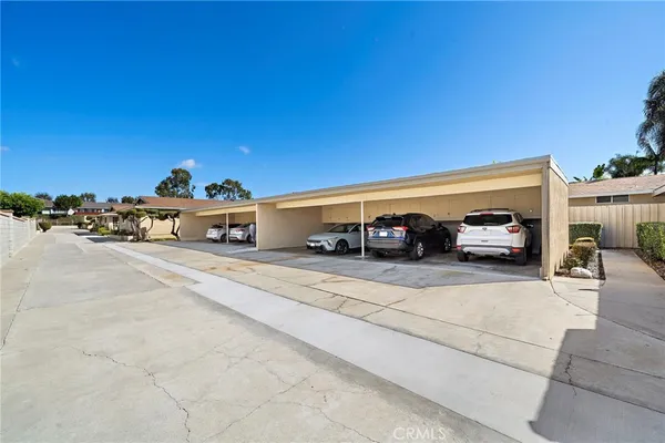 a car parked in front of a house