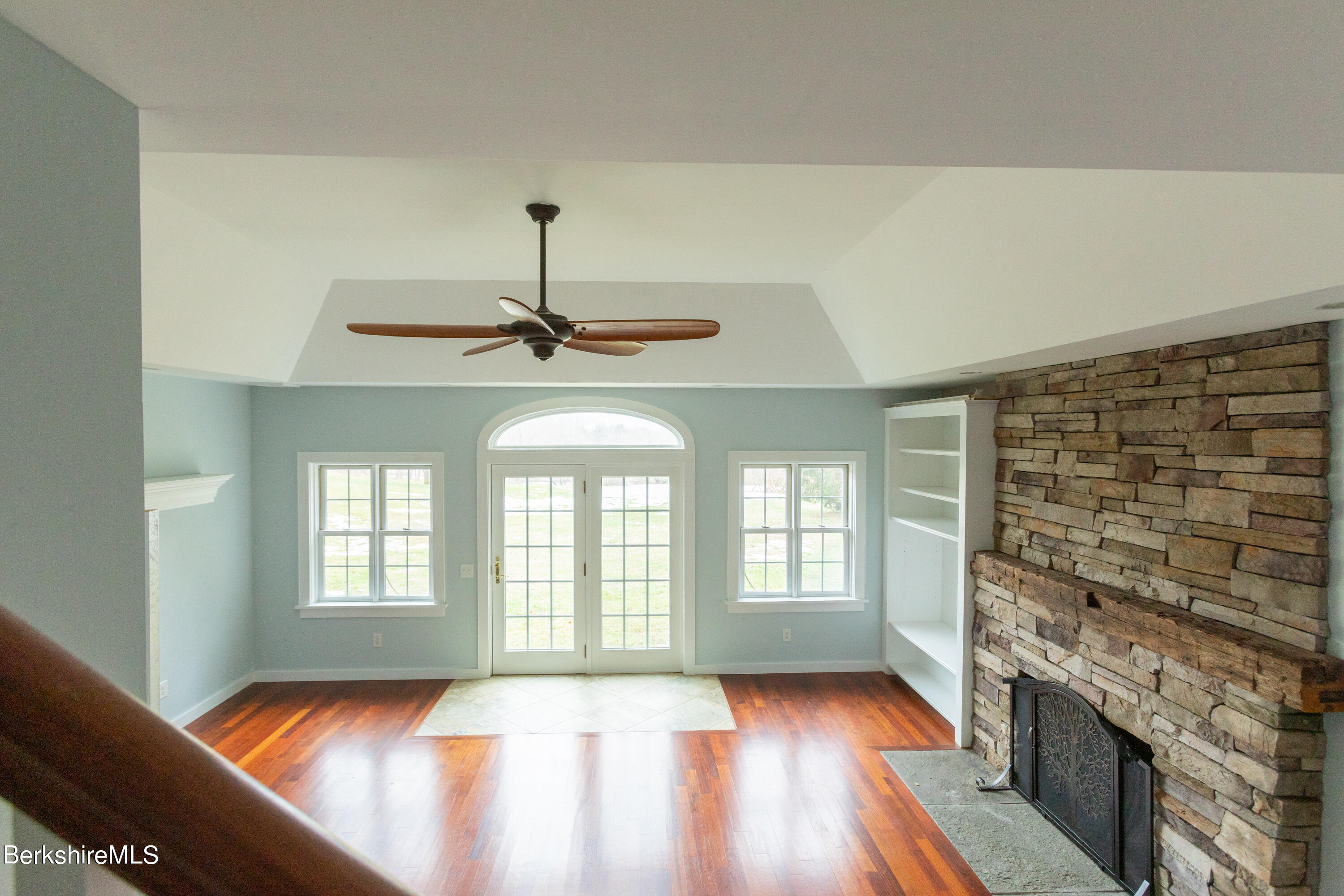 797 State Road Richmond, MA 01254 - Photo 32 of 65 Lower level family room with fireplace