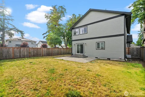 a swimming pool with yard