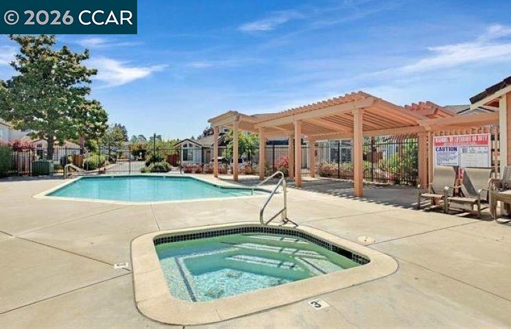 115 Cardoza Hercules, CA 94547 - Photo 33 of 35 a view of a house with a swimming pool