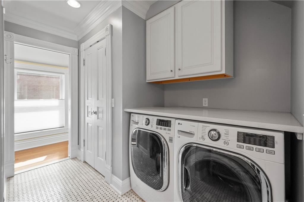 607 Broad Street Sewickley, PA 15143 - Photo 24 of 45 a view of washer and dryer in a utility room