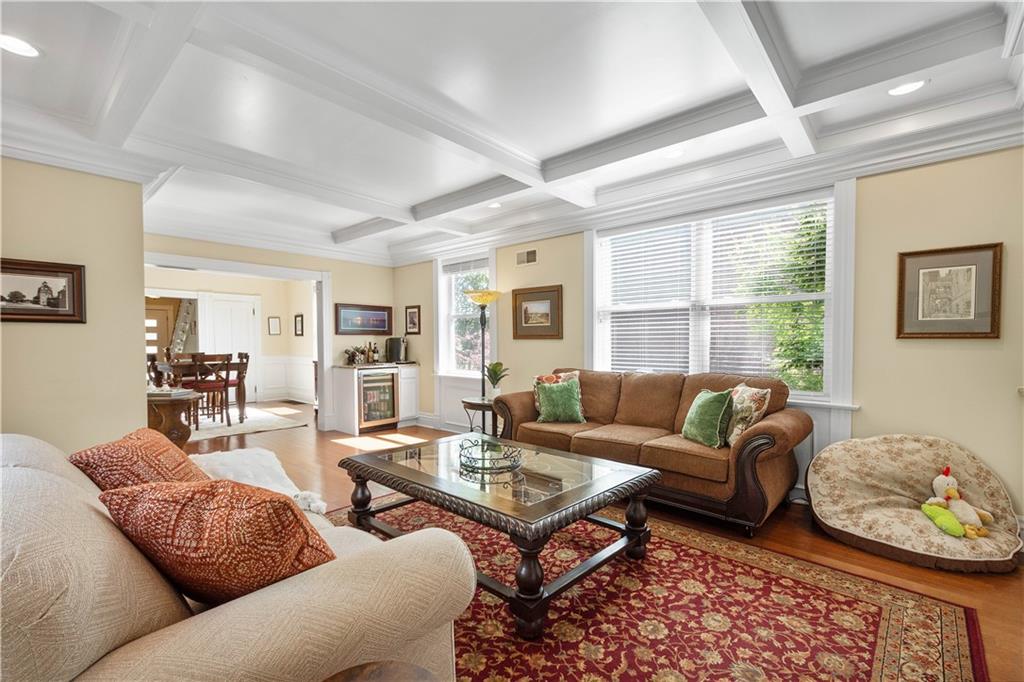 607 Broad Street Sewickley, PA 15143 - Photo 6 of 45 a living room with furniture and a large window