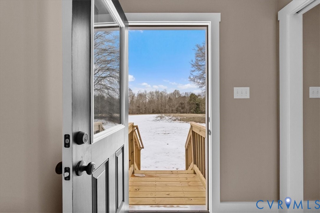 2229 North Terry's Bridge Road Halifax, VA 24558 - Photo 19 of 42 a view of balcony and wooden floor