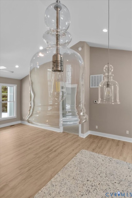 2229 North Terry's Bridge Road Halifax, VA 24558 - Photo 26 of 42 a view of a room with wooden floor chandelier and entryway