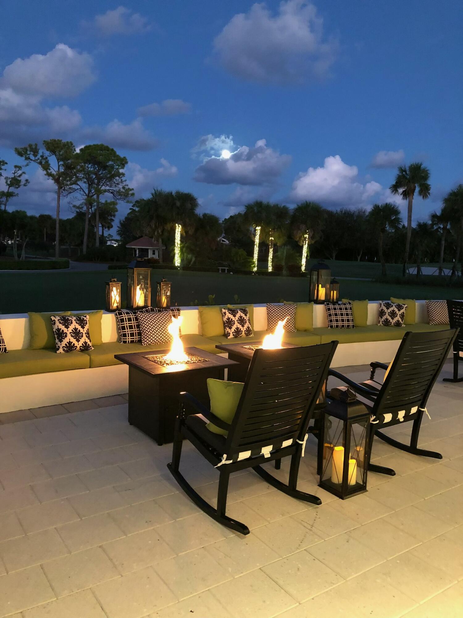 10221 Quail Covey Road, Unit HIBISCUS S Boynton Beach, FL 33436 - Photo 55 of 60 Outdoor Firepit