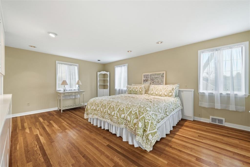 1001 Fox Chapel Road Pittsburgh, PA 15238 - Photo 38 of 50 a bedroom with a bed and a large window