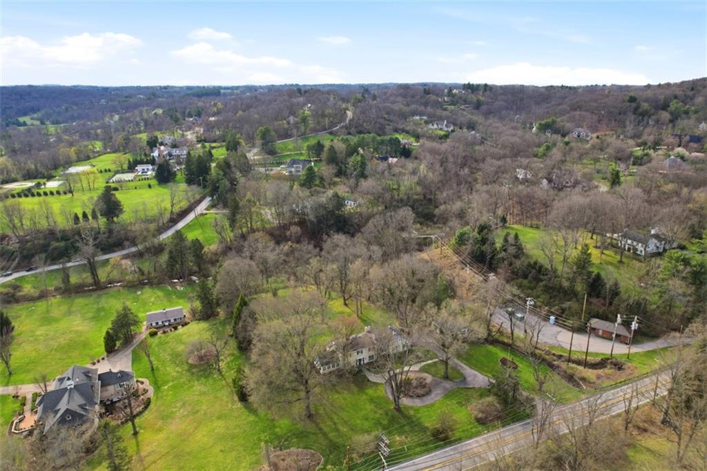 1001 Fox Chapel Road Pittsburgh, PA 15238 - Photo 49 of 50 an aerial view of residential houses with outdoor space and trees