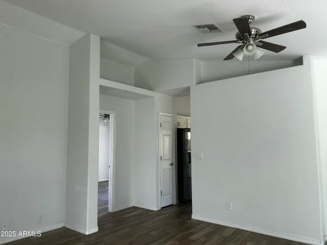 wooden floor in an empty room