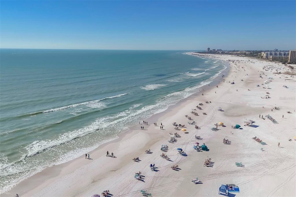 6285 Midnight Pass Road, Unit 403 Sarasota, FL 34242 - Photo 43 of 51 a view of beach and ocean