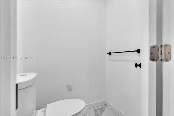 a close view of utility room