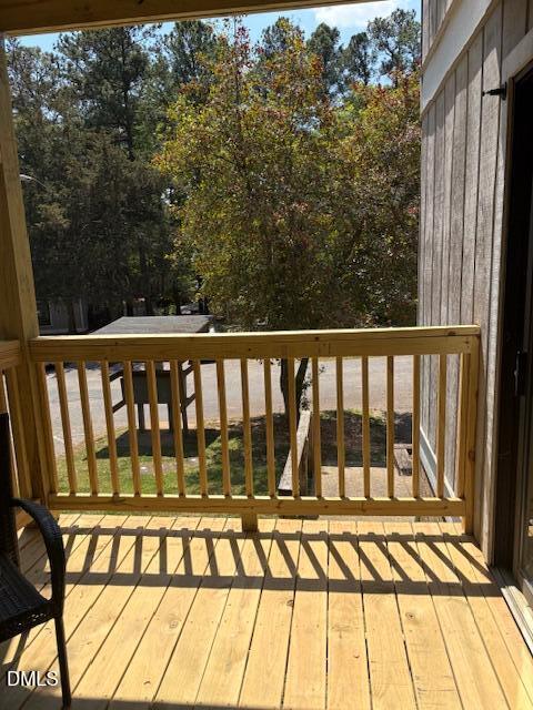5816 Pointer Drive, Unit 102 Raleigh, NC 27609 - Photo 25 of 25 a view of balcony with a ocean view