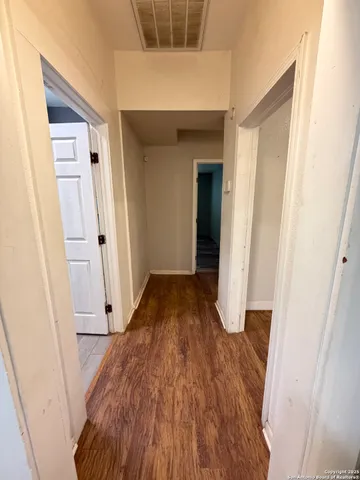 wooden floor in a gallery
