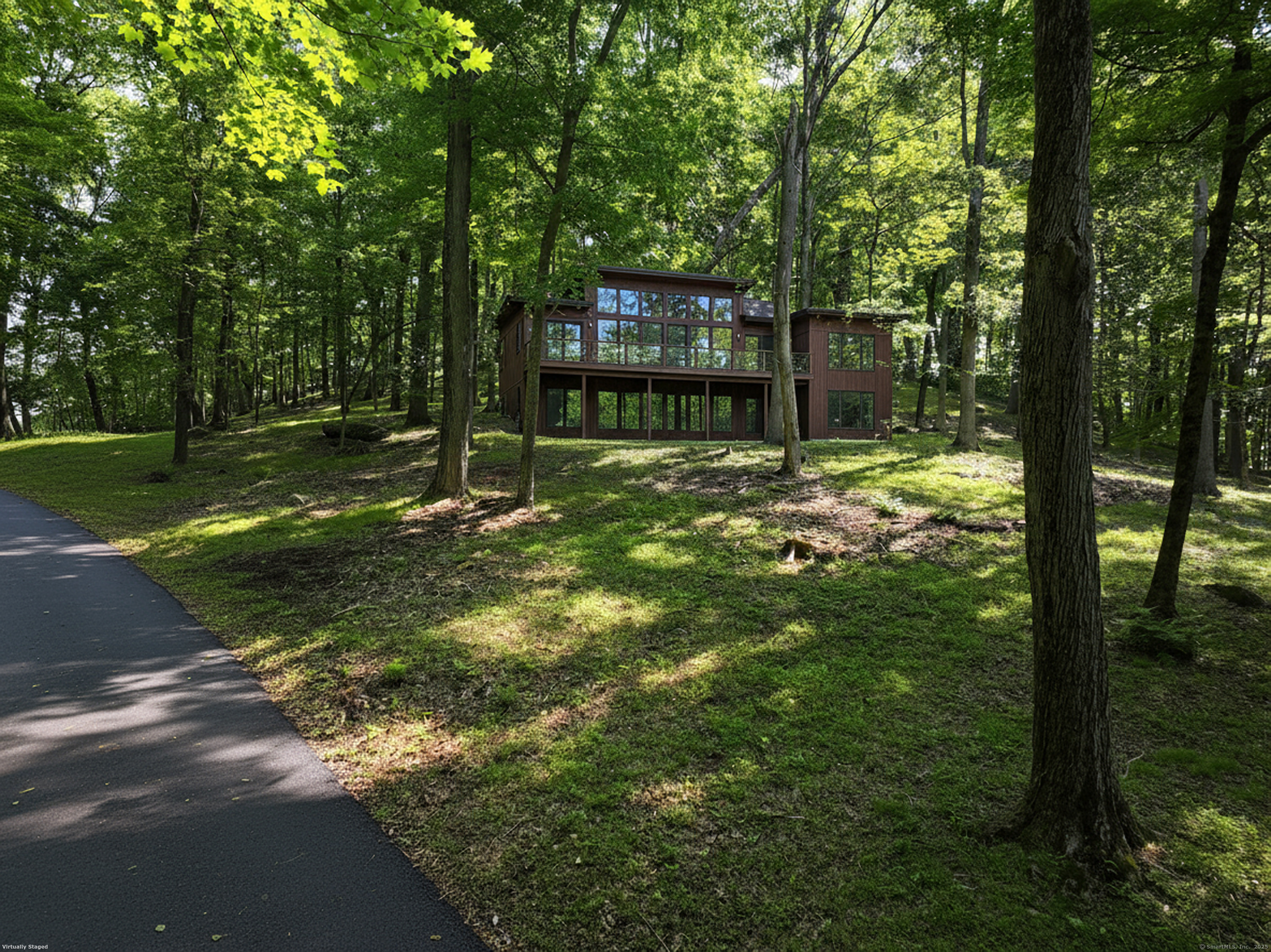 81 Mountain Road Prospect, CT 06712 - Photo 6 of 23 a big yard with lots of green space and trees around