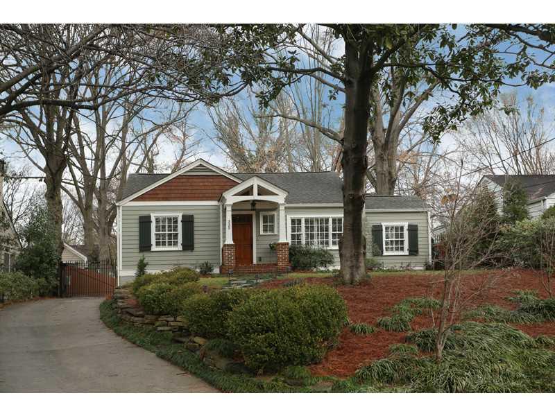 335 Hascall Road Northwest Atlanta, GA 30309 - Photo 1 of 1 Exterior Front.