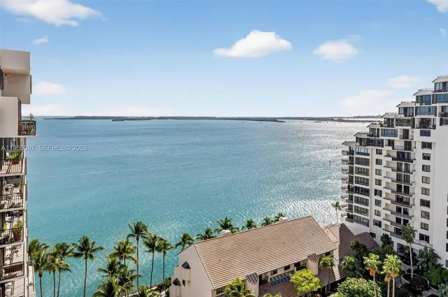 an aerial view of a building