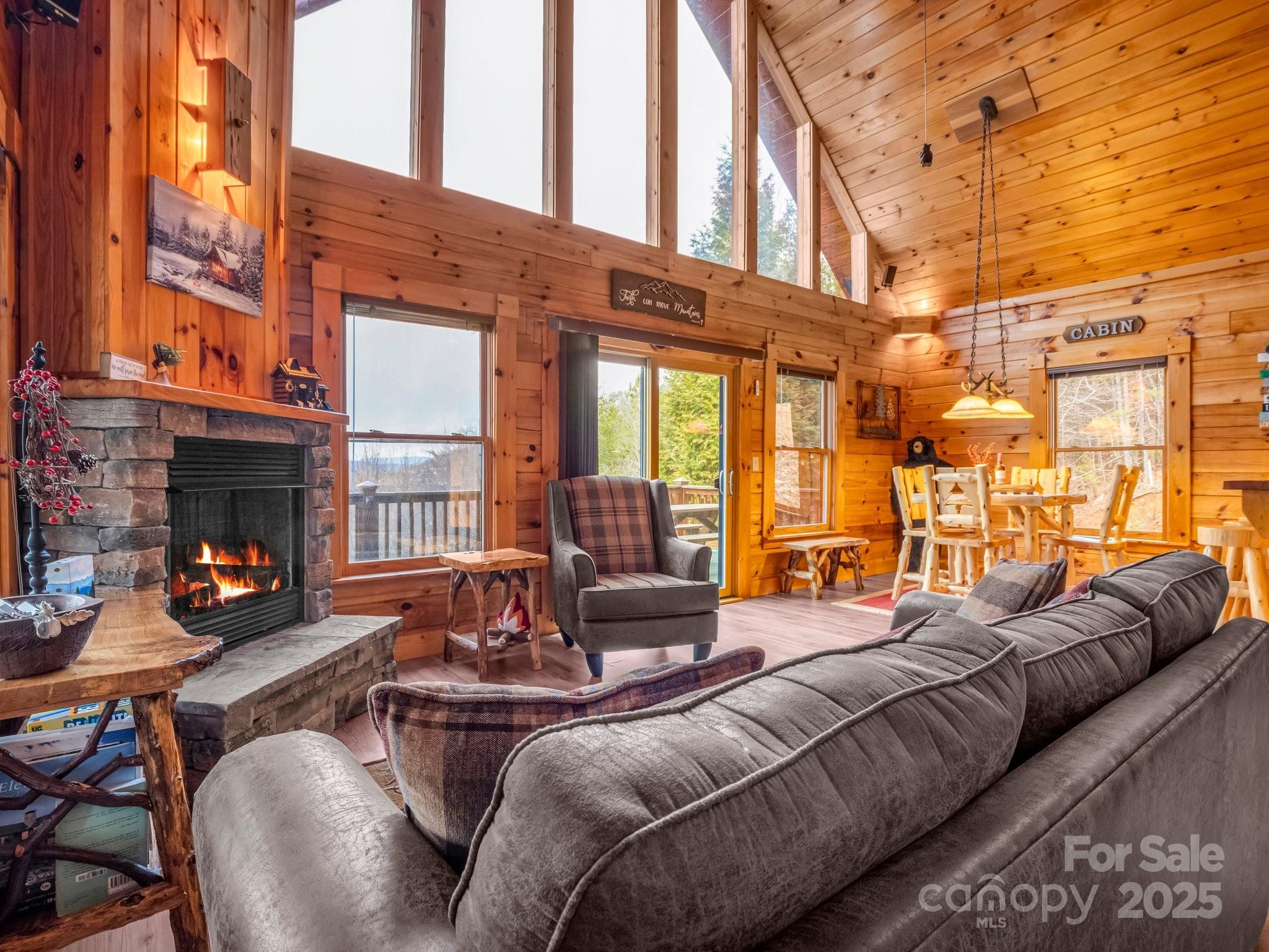 206 Dennis Ridge Bostic, NC 28018 - Photo 14 of 40 a view of a living room and a couch