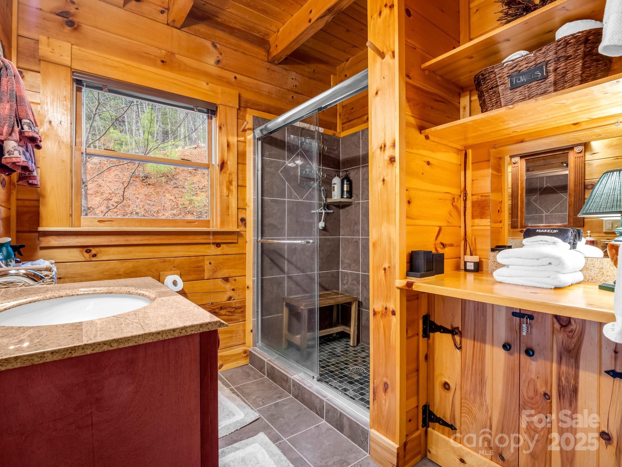 206 Dennis Ridge Bostic, NC 28018 - Photo 22 of 40 a bathroom with a sink and a mirror