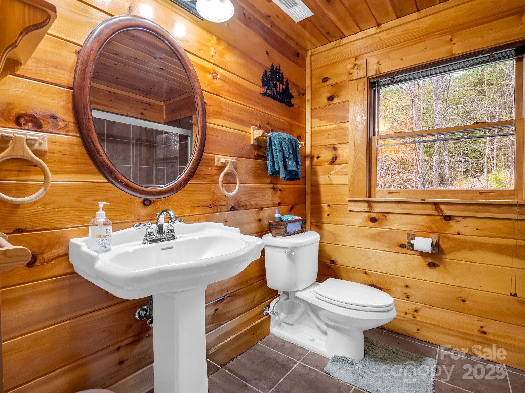 206 Dennis Ridge Bostic, NC 28018 - Photo 27 of 40 a bathroom with a sink and a mirror