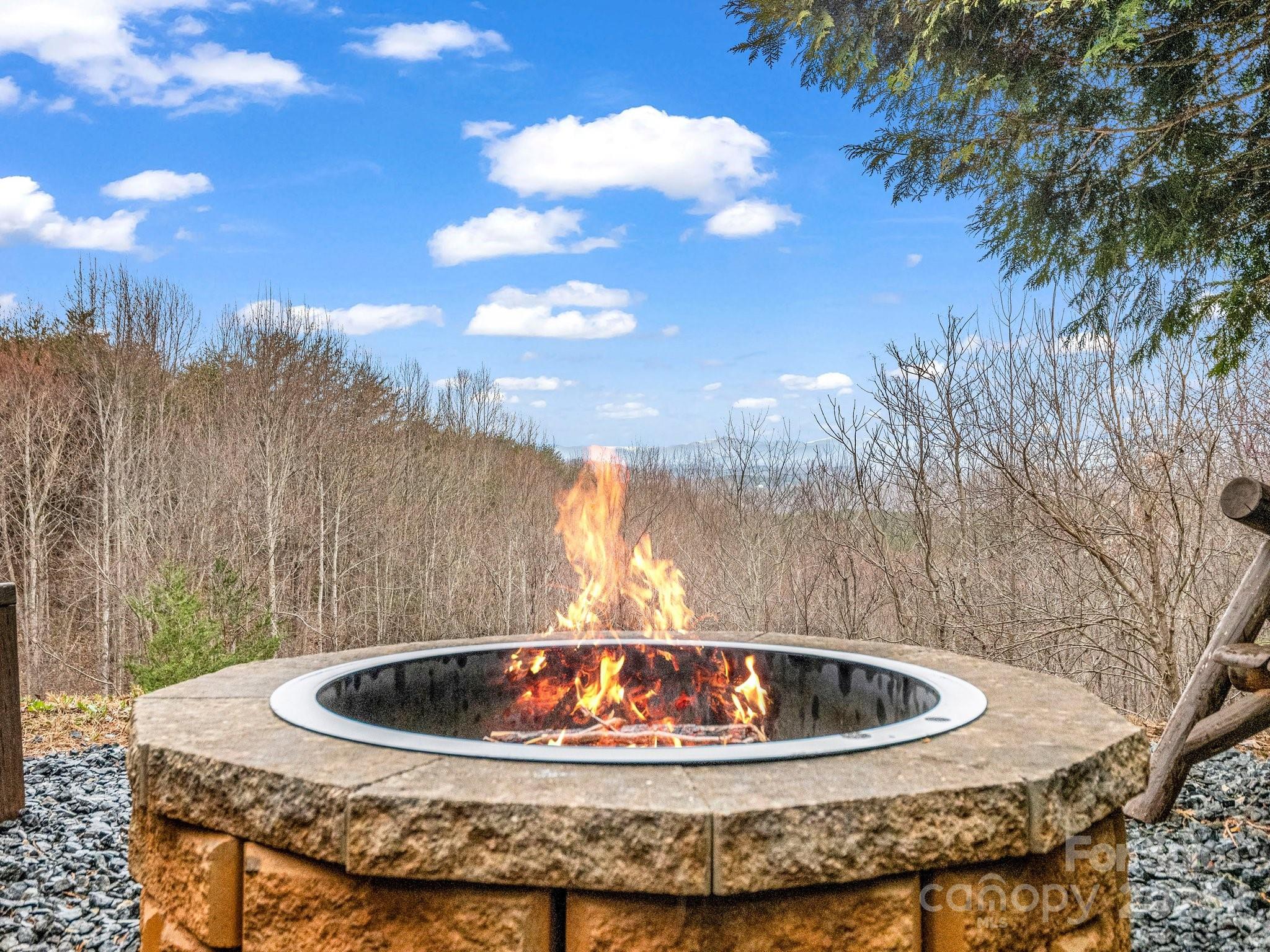 206 Dennis Ridge Bostic, NC 28018 - Photo 8 of 40 a view of a fountain in the middle of a yard