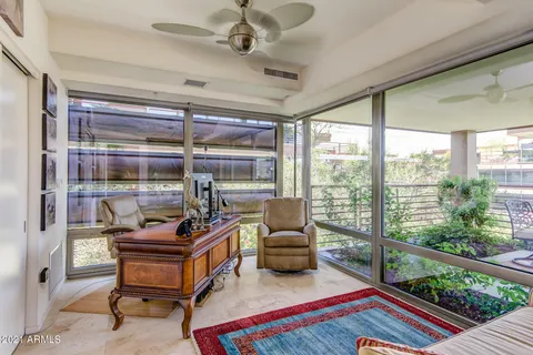 a view of house with large windows