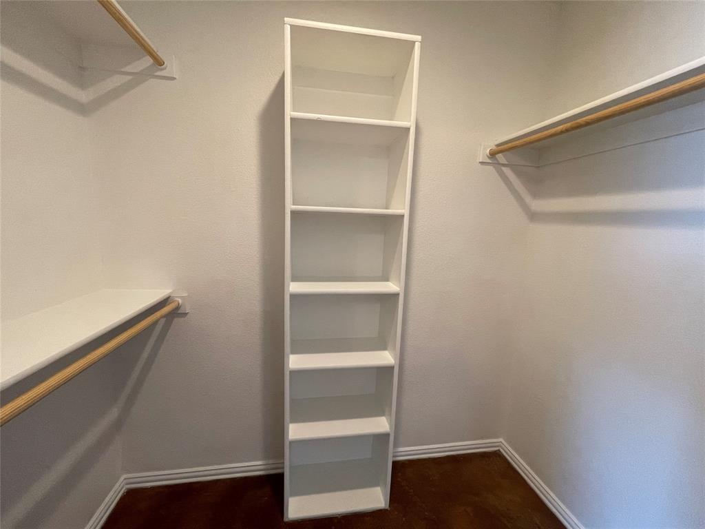 100 Crossbow Court, Unit 102 Weatherford, TX 76088 - Photo 16 of 21 a view of an empty walk in closet