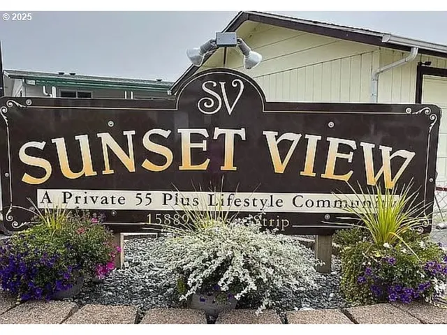 a view of sign board