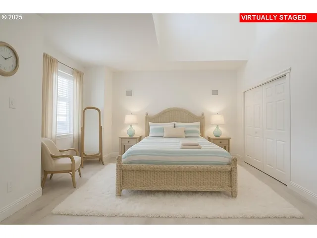 a view of a lake from a balcony