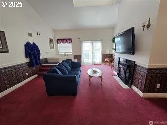 a spacious bathroom with a bathtub and a sink