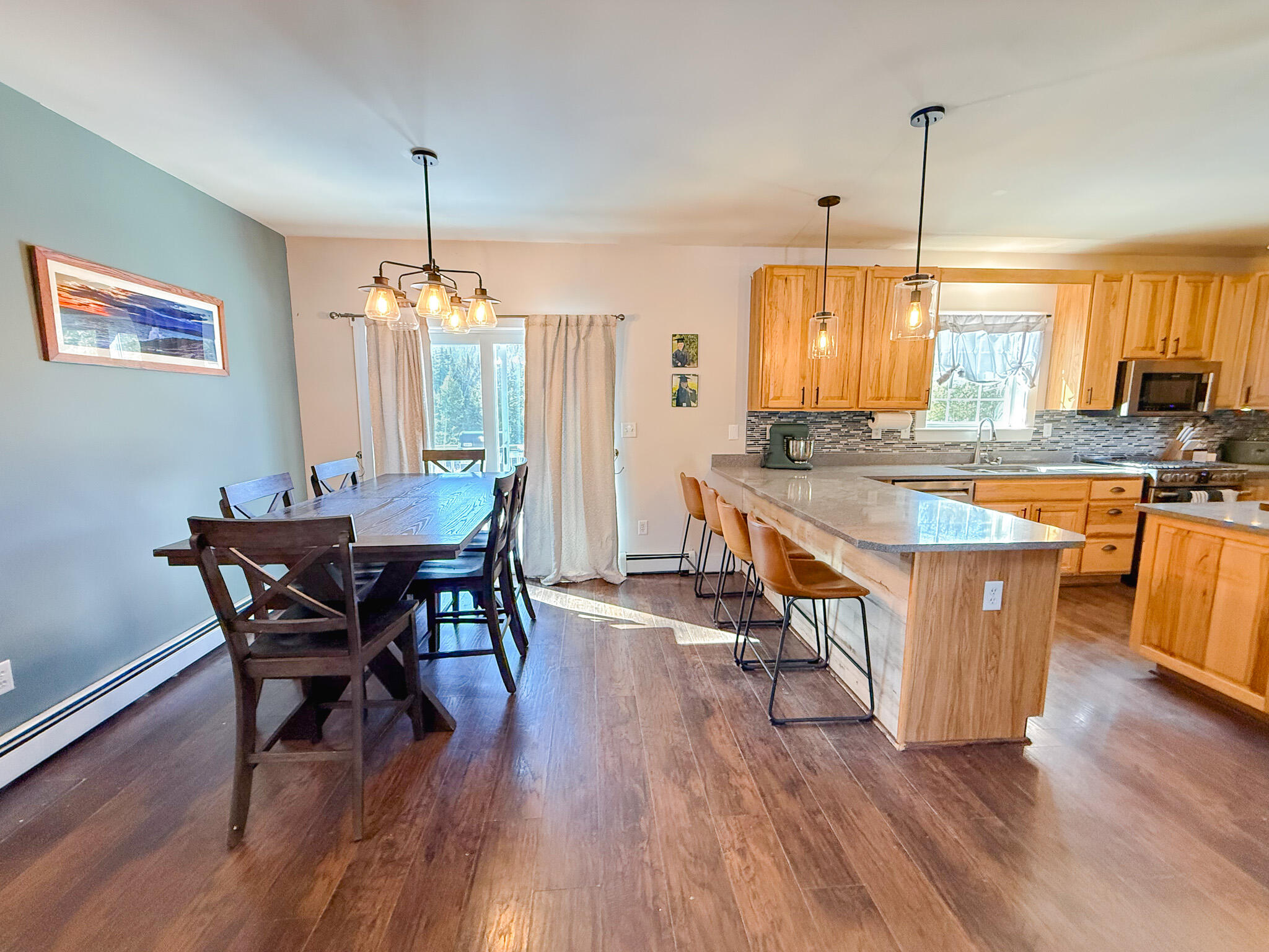 220 Boggy Brook Road Ellsworth, ME 04605 - Photo 23 of 49 Open concept kitchen to dining area
