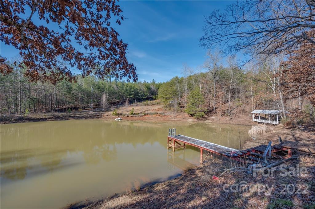 380 Happy Lane Rutherfordton, NC 28139 - Photo 34 of 45 a view of lake with mountain