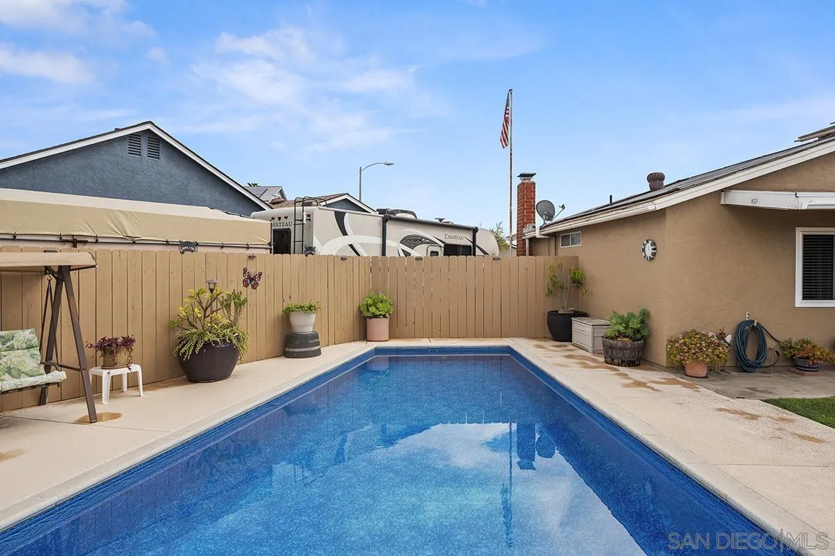 9948 Kincaid Street Santee, CA 92071 - Photo 42 of 53 a view of a house with a patio