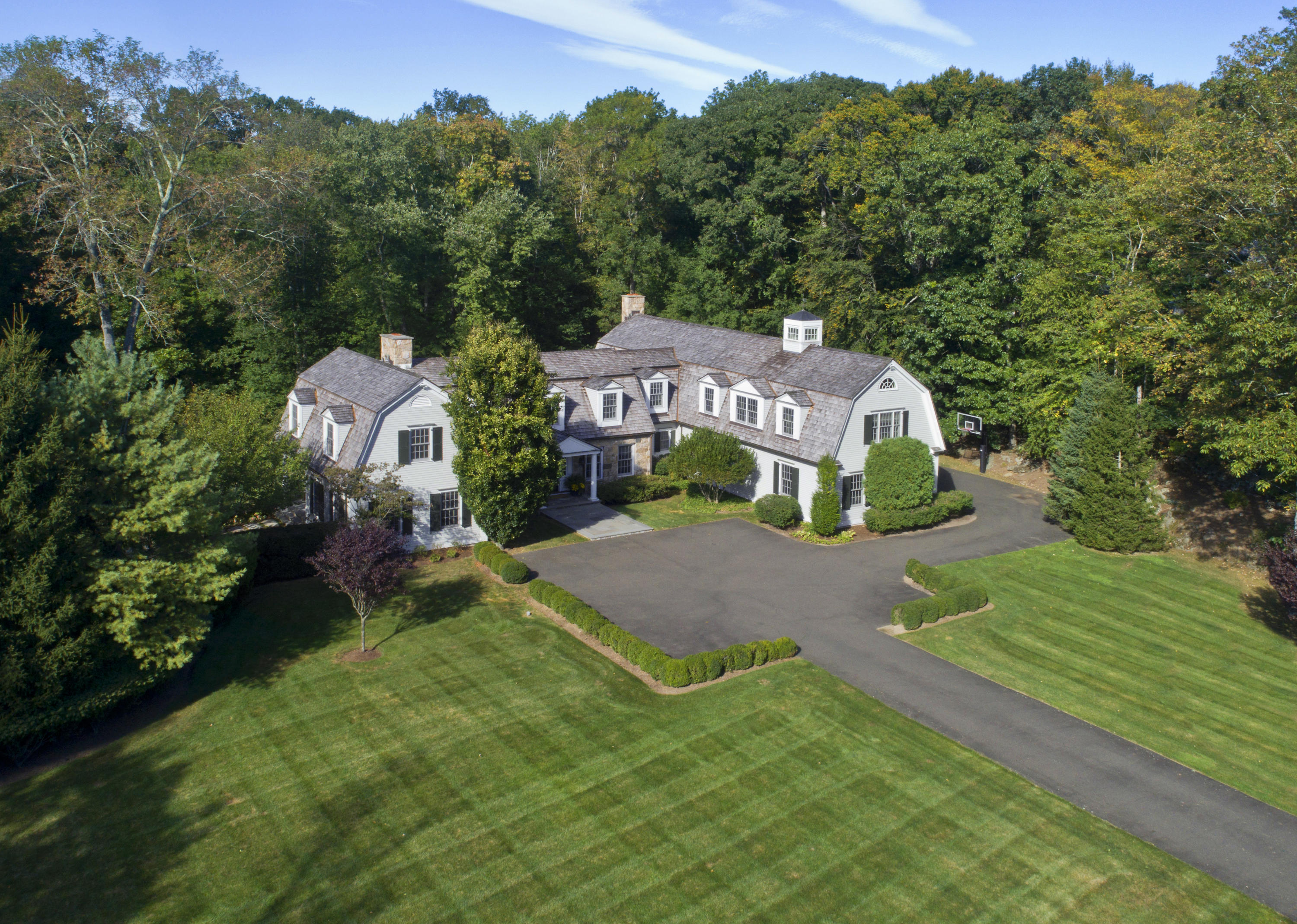 7 Desiree Drive Greenwich, CT 06830 - Photo 1 of 39 an aerial view of a house