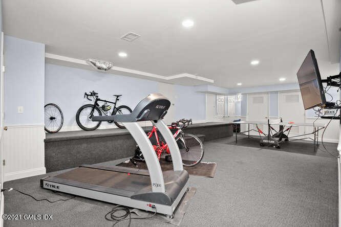 7 Desiree Drive Greenwich, CT 06830 - Photo 36 of 39 a view of a room with gym equipment