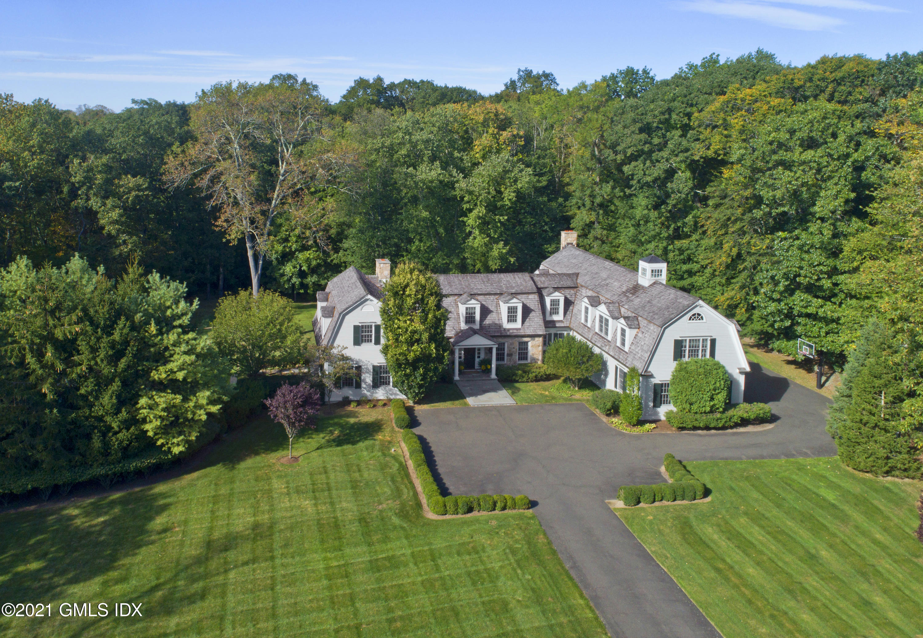 7 Desiree Drive Greenwich, CT 06830 - Photo 39 of 39 an aerial view of a house