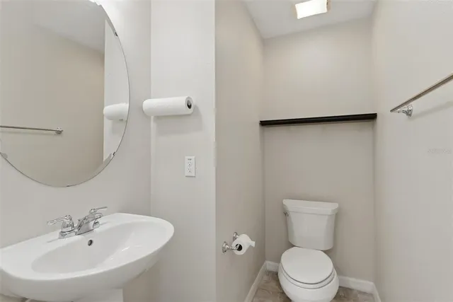 a view of a room with large window