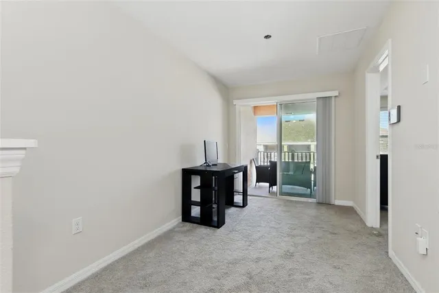 a view of workspace with furniture