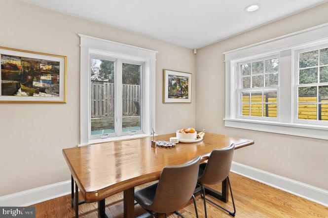 2347 South Arlington Ridge Road Arlington, VA 22202 - Photo 2 of 42 Bright dining nook with garden views.