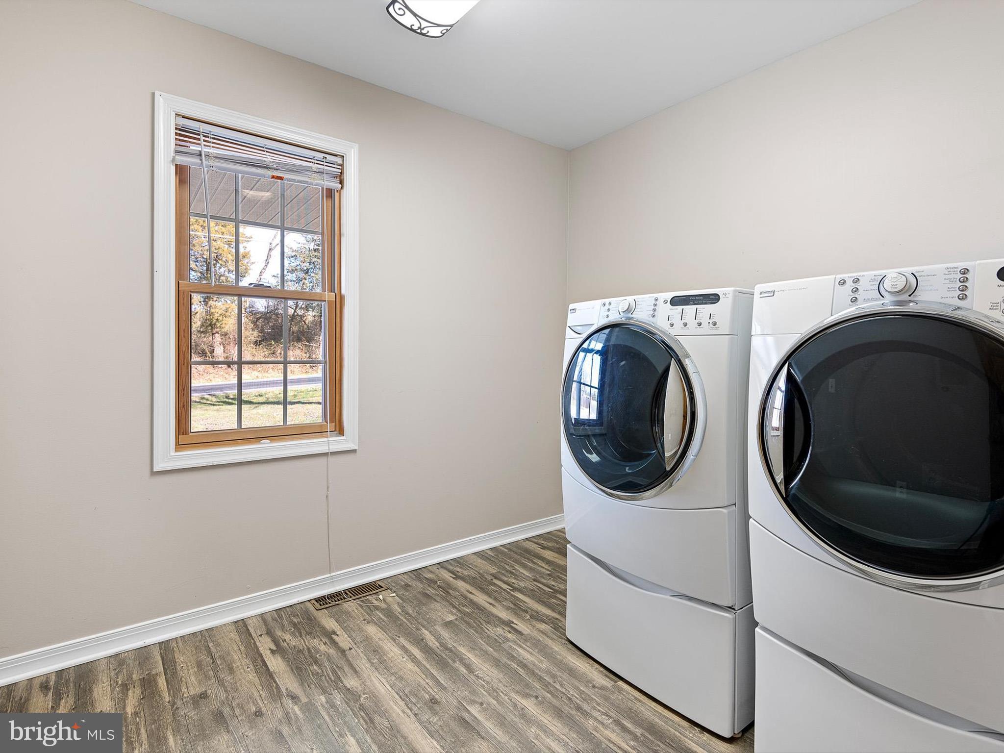 176 Old Mill Road Conowingo, MD 21918 - Photo 15 of 20 a utility room with dryer and washer
