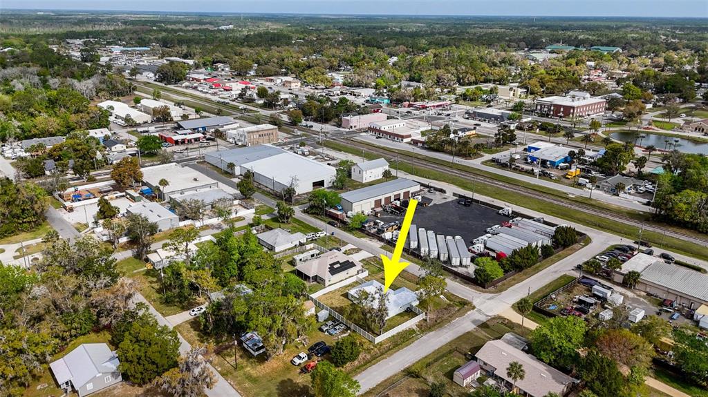 261 South Main Street Bunnell, FL 32110 - Photo 44 of 56 an aerial view of residential houses with outdoor space