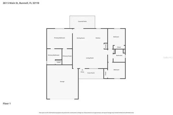 $319,900 | 261 South Main Street, Bunnell, FL 32110