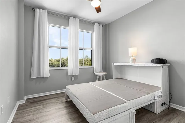 a view of kitchen and windows