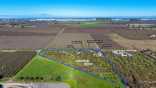 an aerial view of a football ground