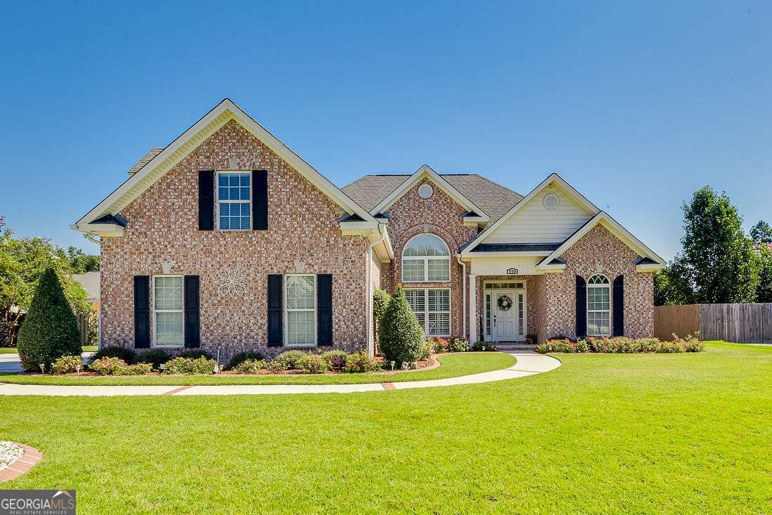 110 Cobbleton Drive Rincon, GA 31326 - Photo 3 of 41 a front view of house with yard and green space
