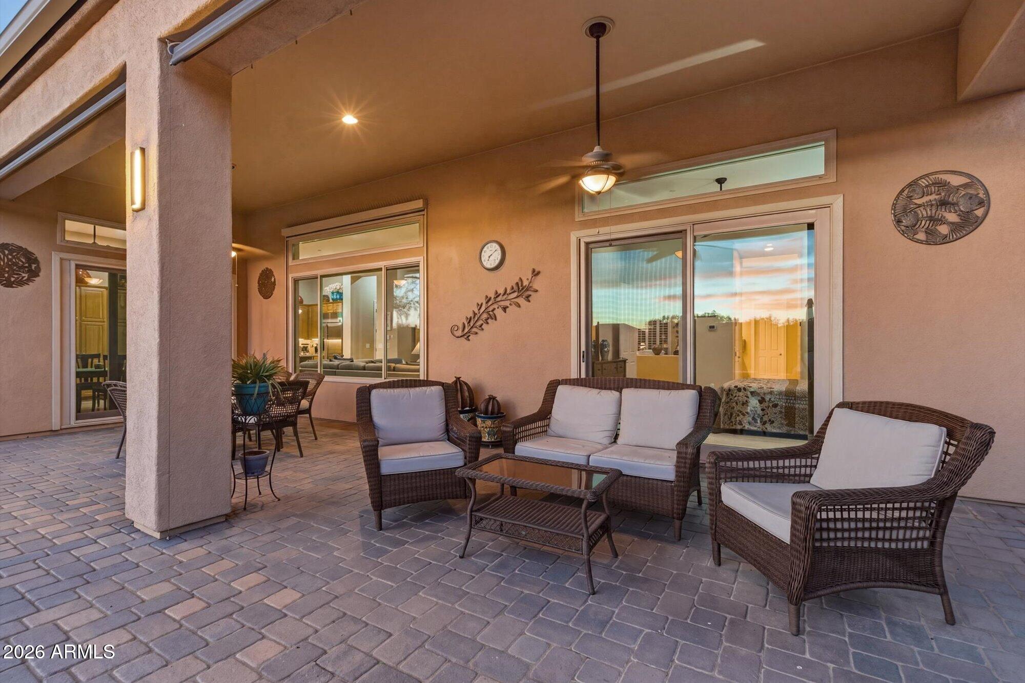 40322 North Hawk Ridge Trail Anthem, AZ 85086 - Photo 50 of 63 a outdoor living space with furniture